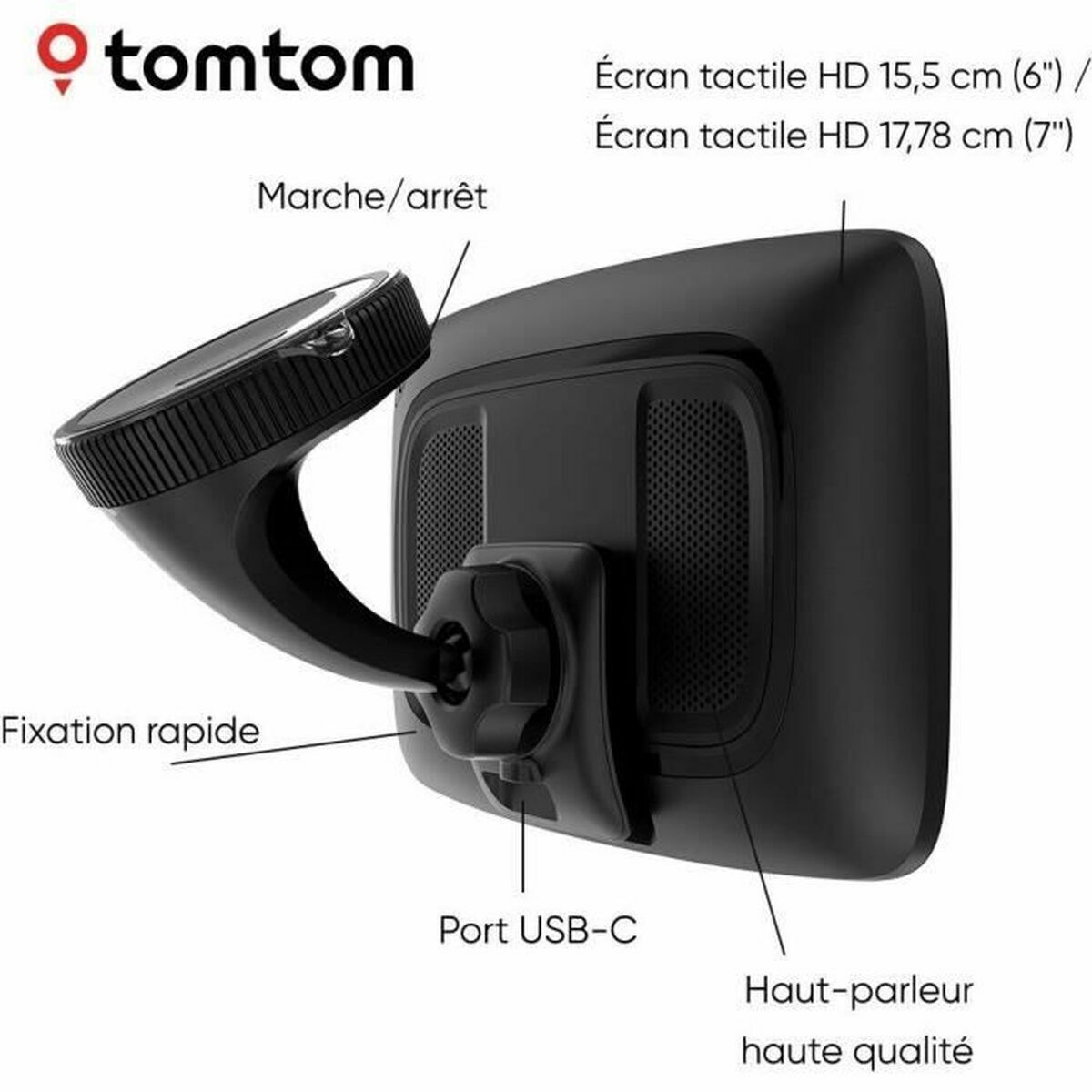 GPS navigátor TomTom PLUS 7"